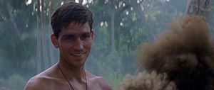 Jim Caviezel in The Thin Red Line (1998) 